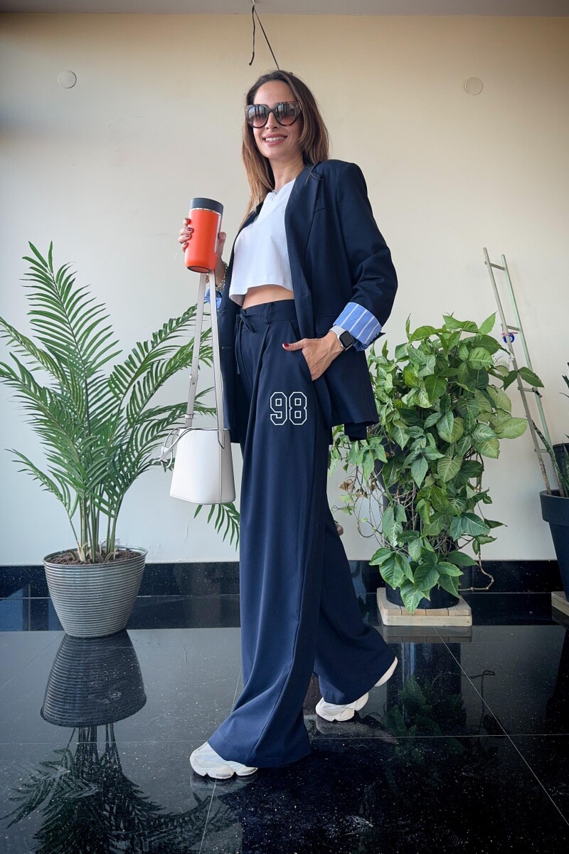 ARKASI FERMUAR DETAYLI BLAZER CEKET - Clothing Palette