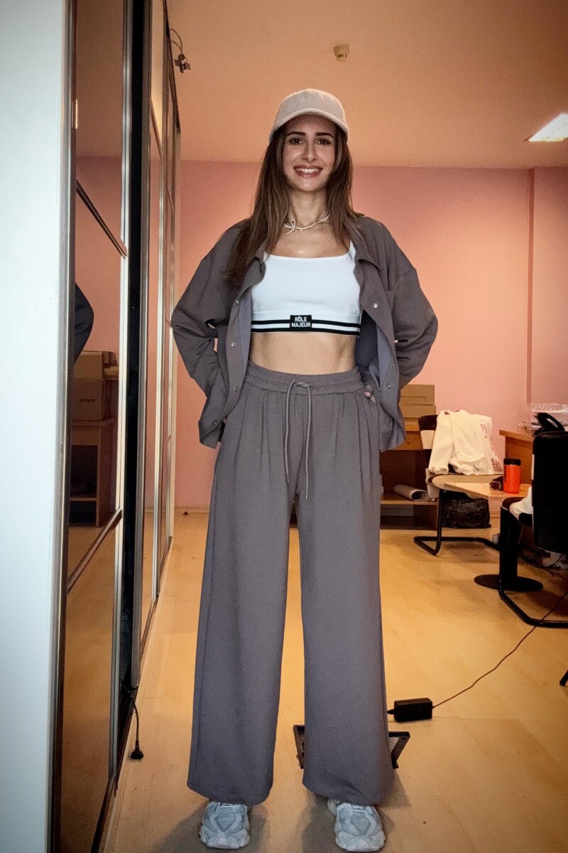 GÖMLEK PANTOLON MODAL EŞOFMAN TAKIMI - Clothing Palette