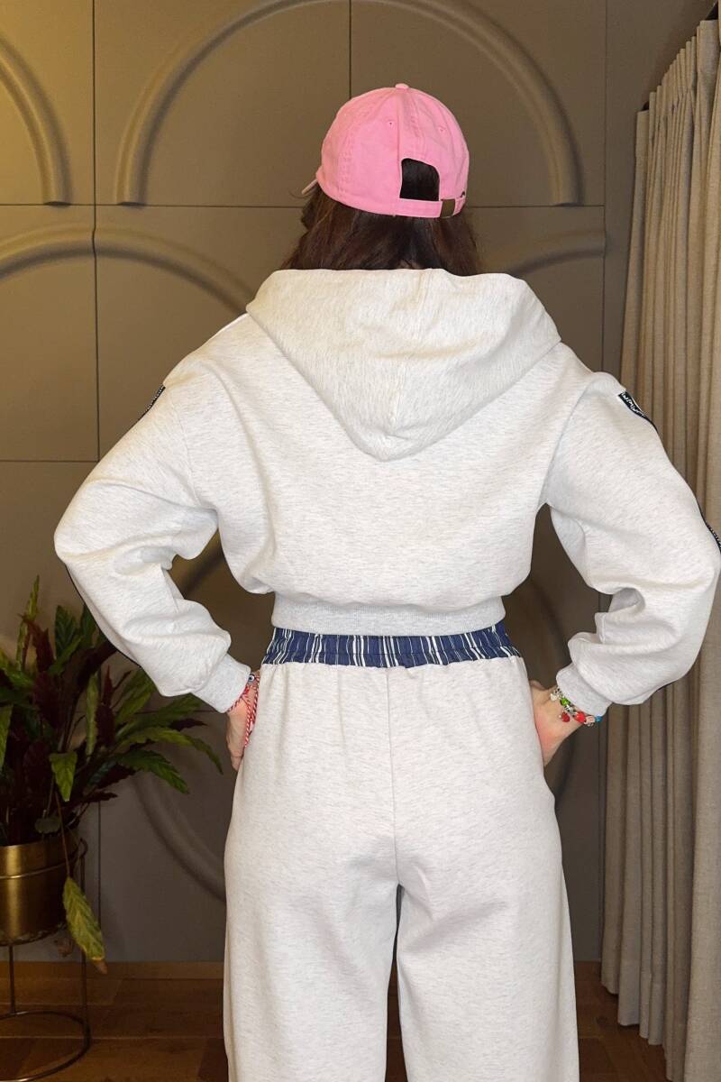 KAPÜŞONLU SWEATSHIRT HIRKA - 8