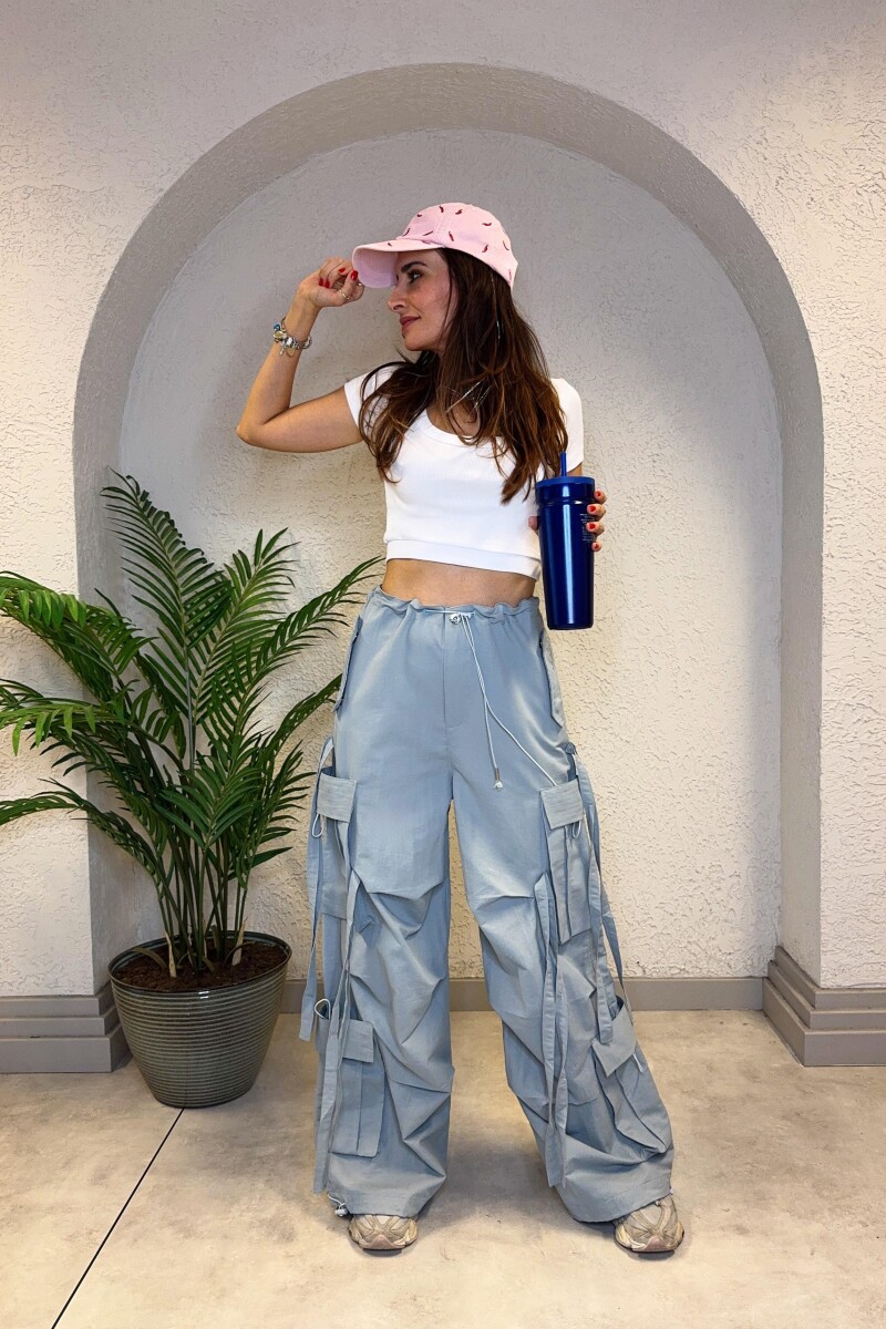 KARGO CEPLİ PARAŞÜT PANTOLON - Clothing Palette