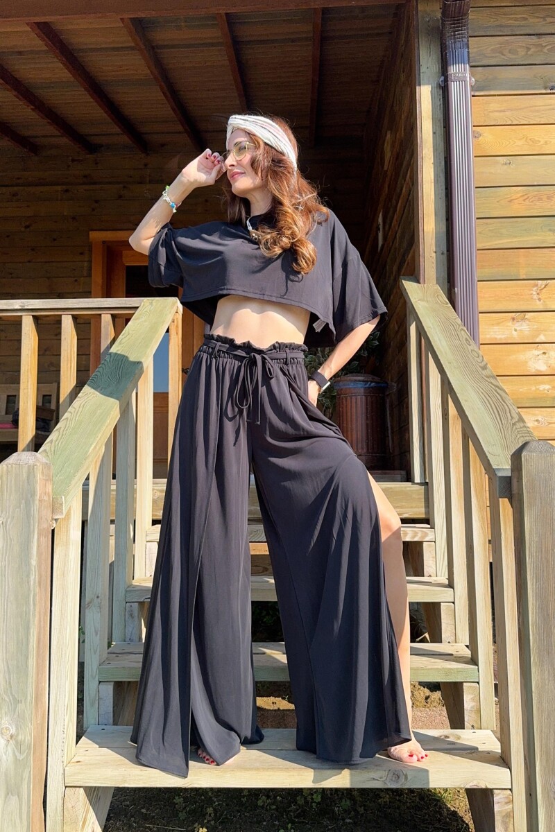 MODAL KUMAŞTAN TİŞÖRT - PANTOLON TAKIM - Clothing Palette