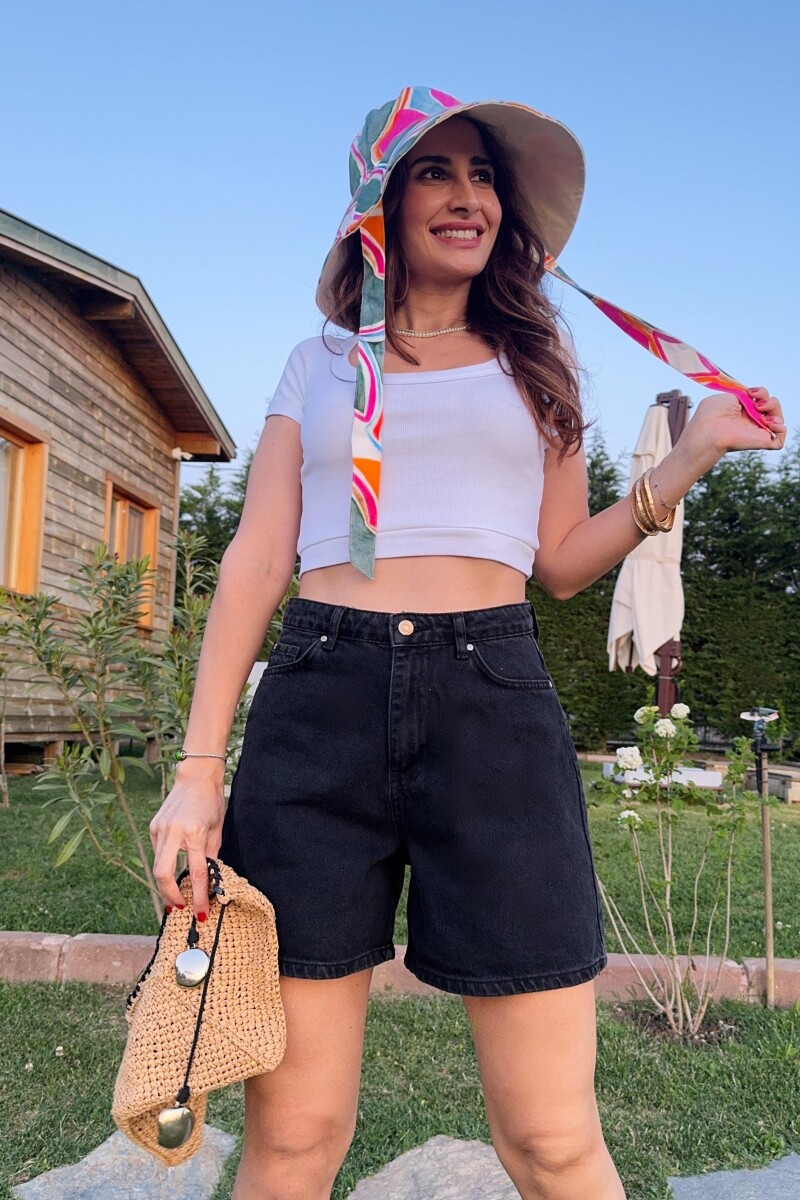 YIKAMALI BASIC KOT ŞORT - Clothing Palette